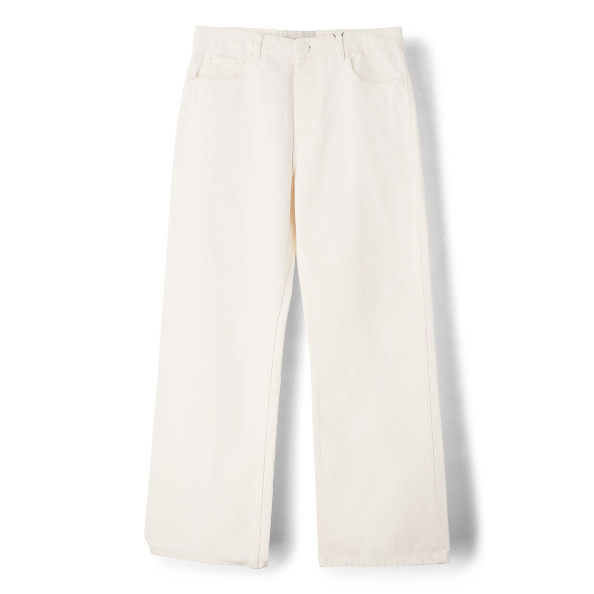 AMI Paris Large Fit Jeans (Blanc creme)