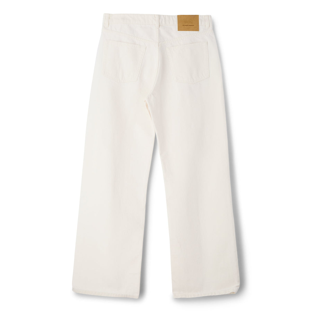 AMI Paris Large Fit Jeans (Blanc creme)