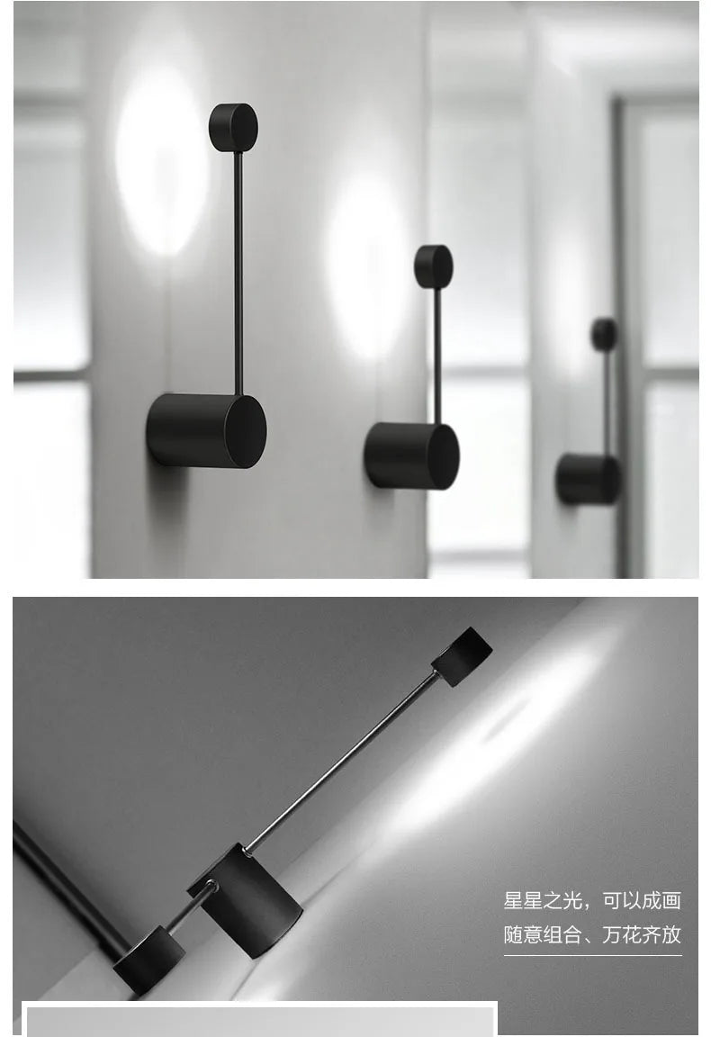 Simply Postmodern LED Wall Lamp