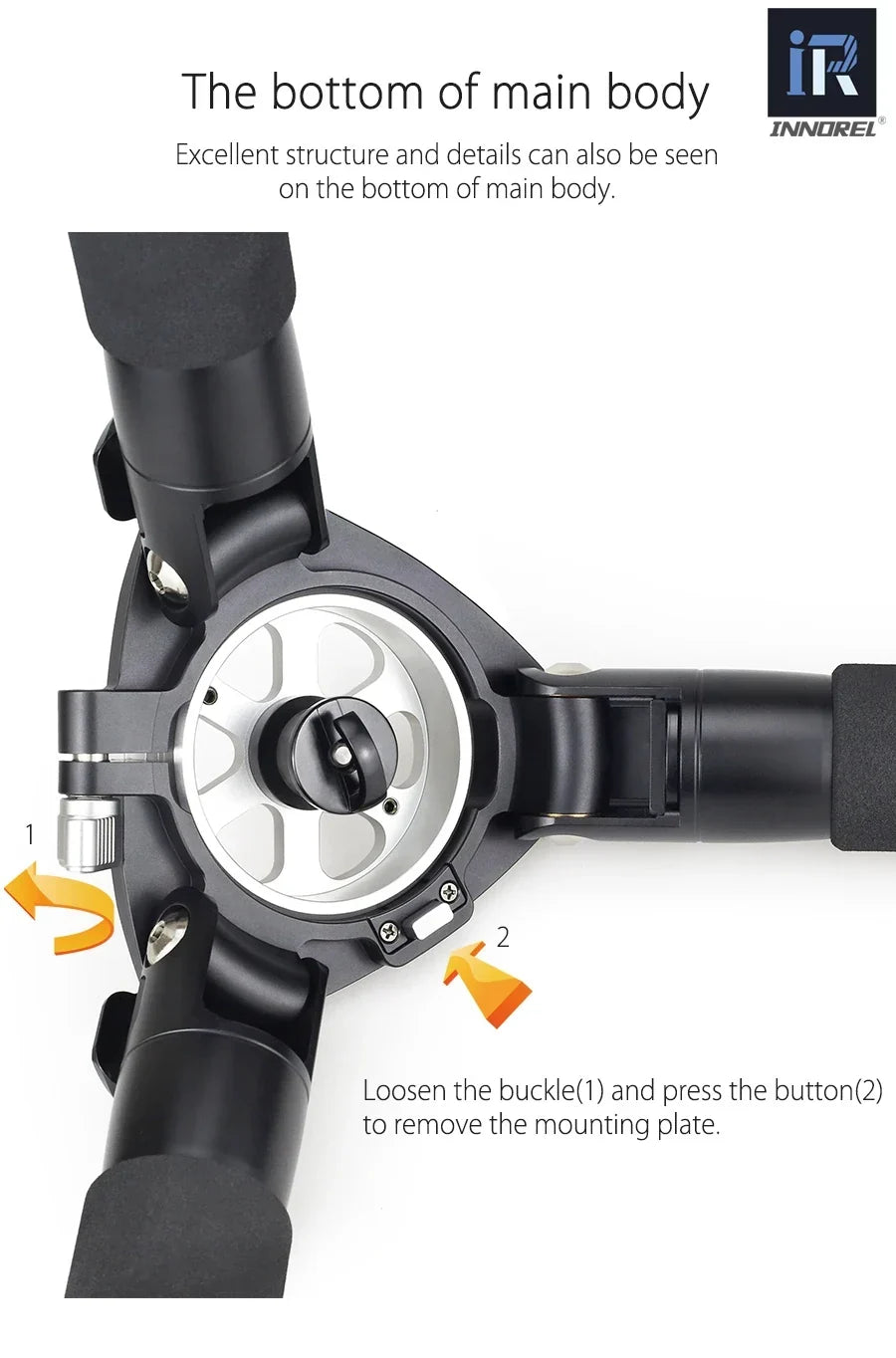 INNOREL RT90C (LT404C) Heavy Duty Tripod