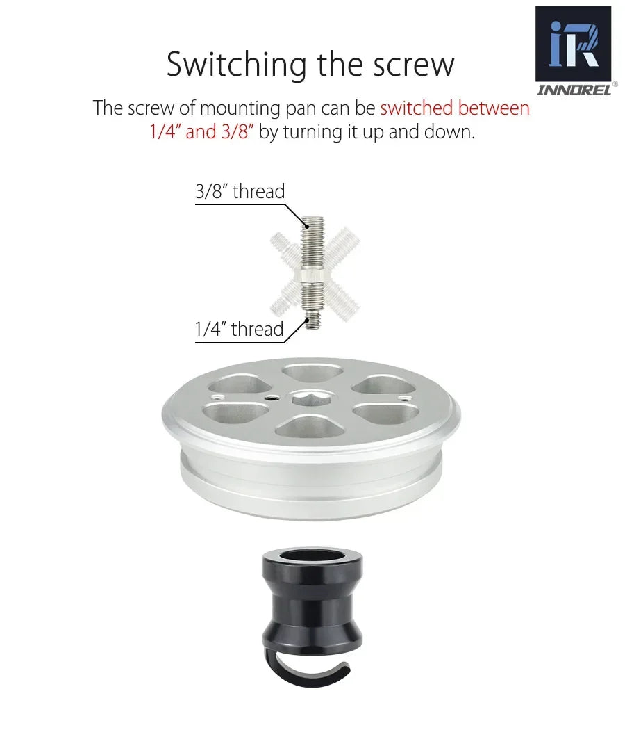 INNOREL RT90C (LT404C) Heavy Duty Tripod