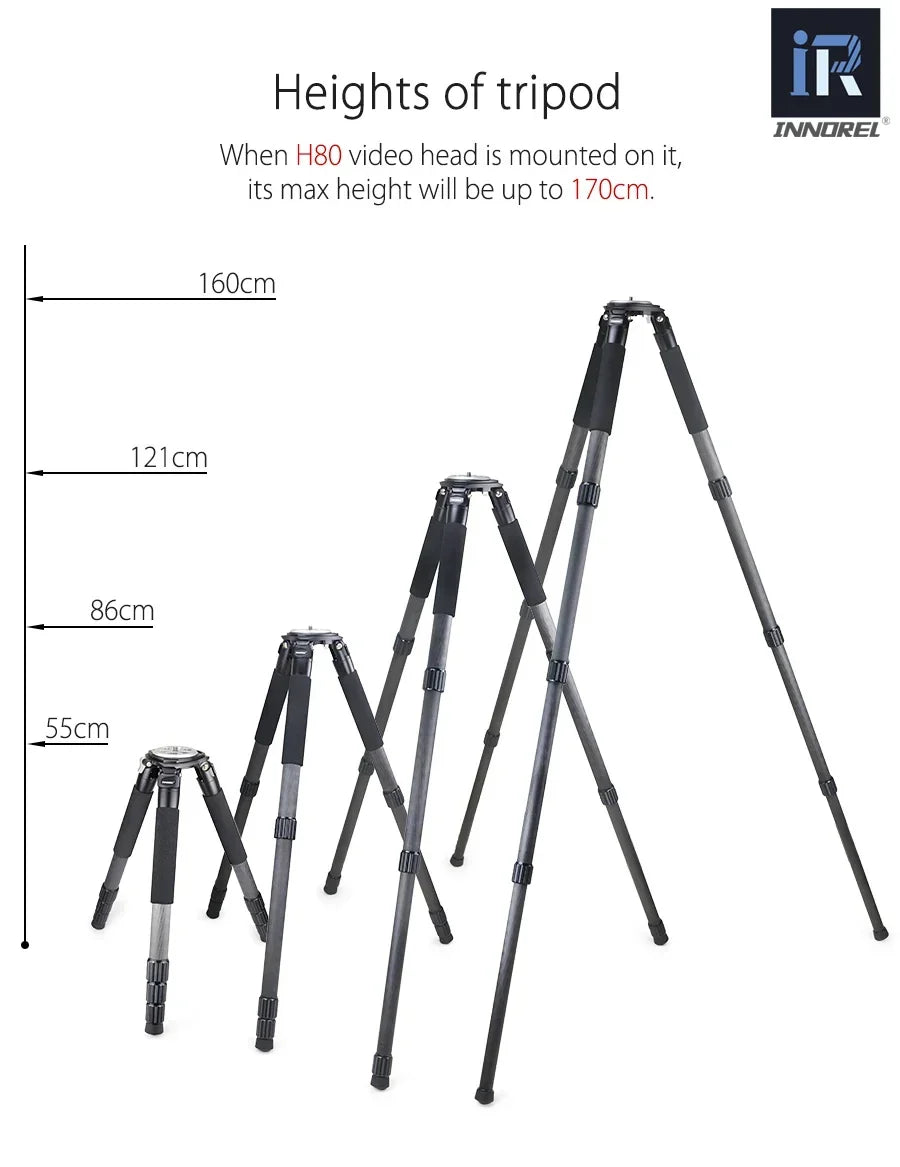 INNOREL RT90C (LT404C) Heavy Duty Tripod