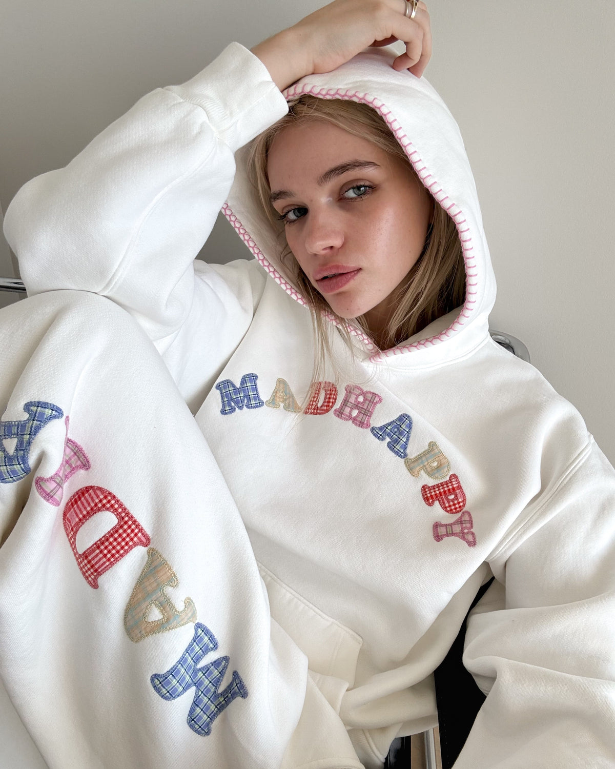 Plaid Cooper Fleece Hoodie