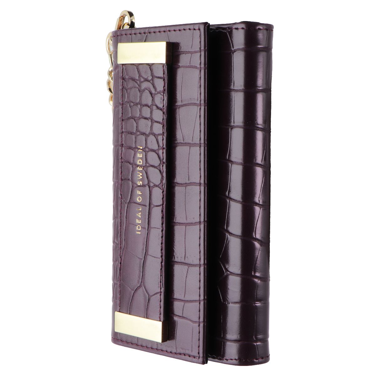 iDeal of Sweden Studio Clutch Wallet Case for Apple iPhone 12/12 Pro - Plum - New