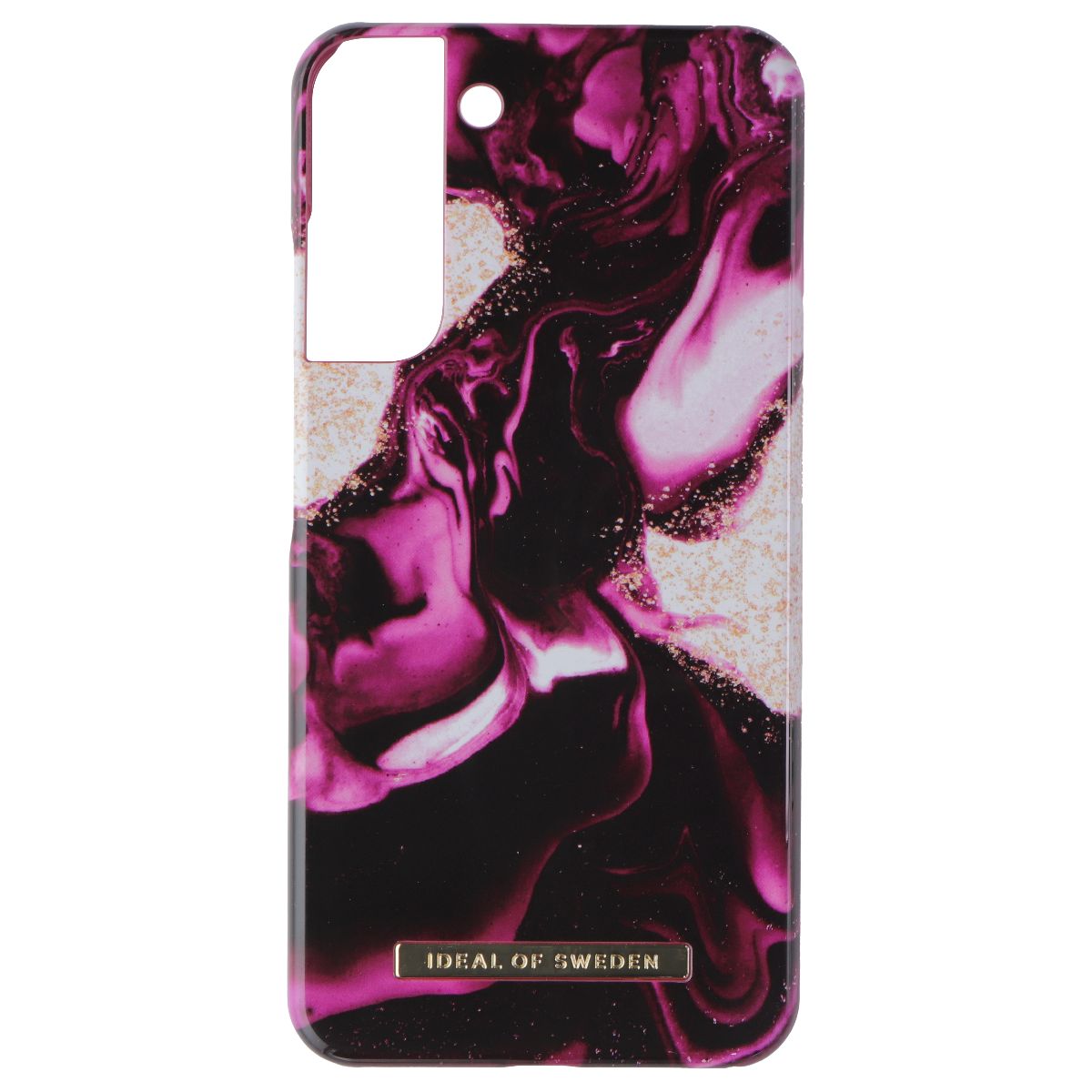 iDeal of Sweden Hard Case for Samsung Galaxy (S22+) - Golden Ruby Marble - New