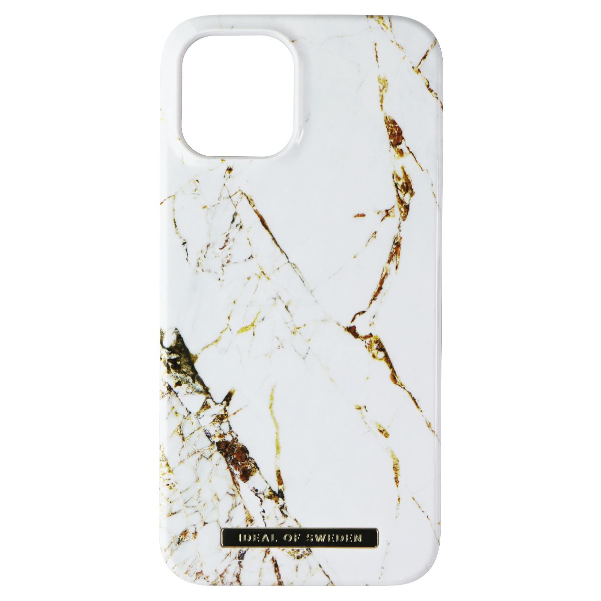 iDeal of Sweden Printed Case for iPhone 12 Pro Max - Carrara Gold - New