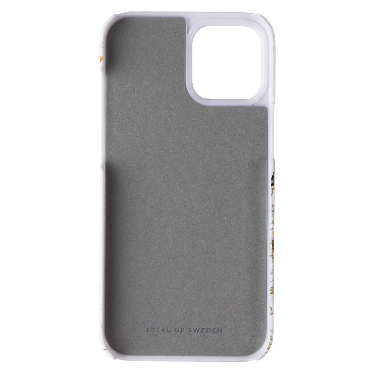 iDeal of Sweden Printed Case for iPhone 12 Pro Max - Carrara Gold - New