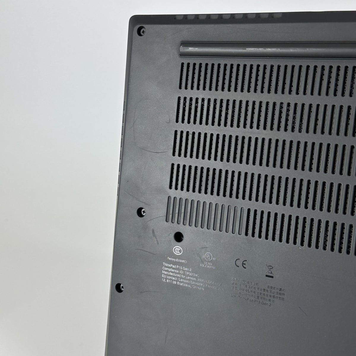 Lenovo ThinkPad P15 Gen 2 Black 2.3 GHz Intel Core i7 11th Gen. 32GB