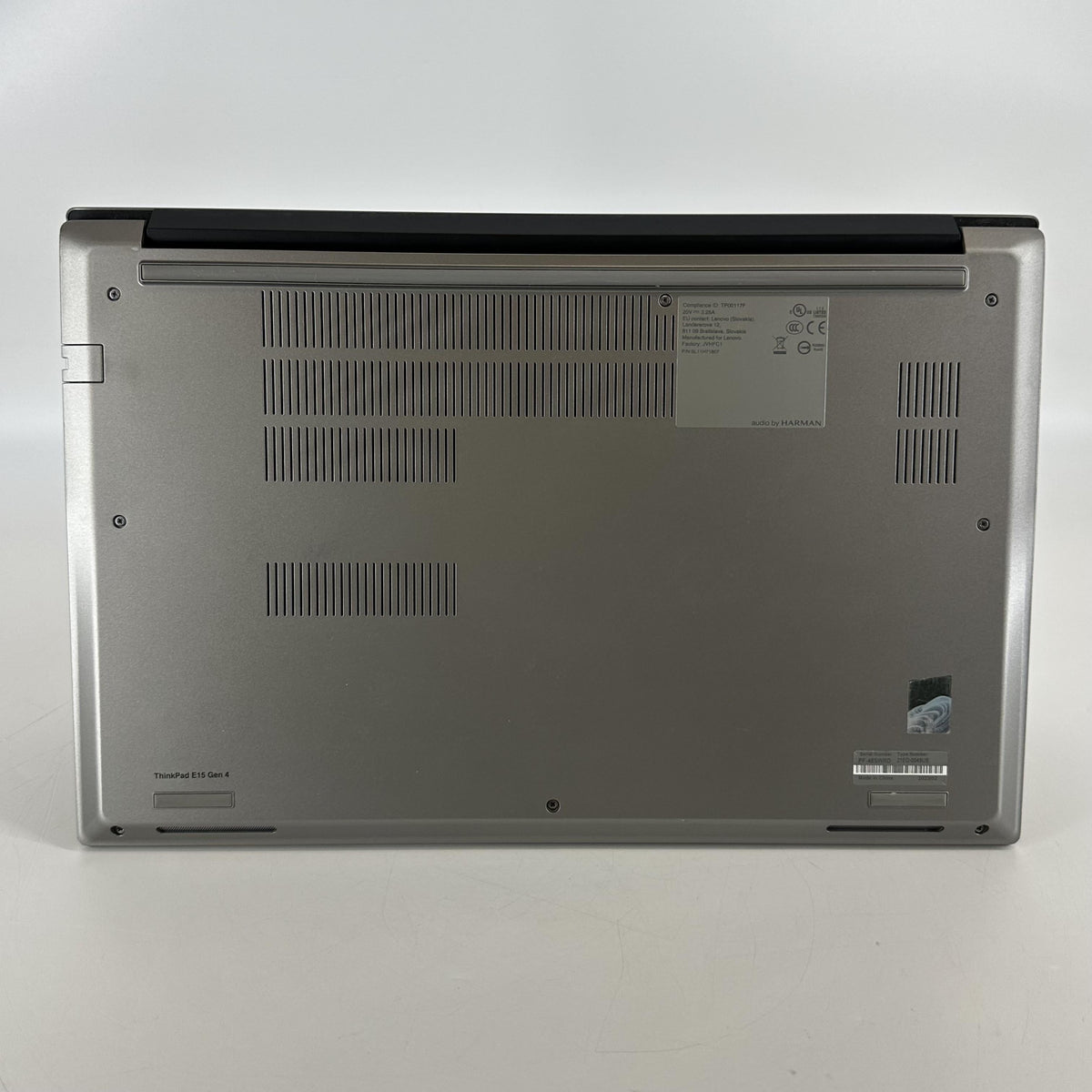 Lenovo ThinkPad E15 Gen 4 Silver 2.0 GHz AMD Ryzen 7 5825U 16GB RAM