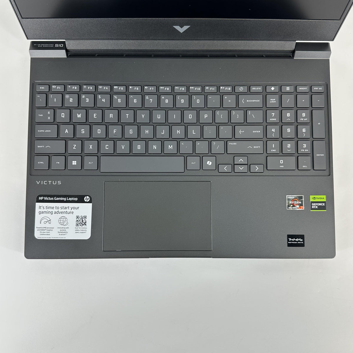 HP Victus 15.6 Black 3.2 GHz AMD Ryzen 7 7445HS 16GB RAM 512GB Solid