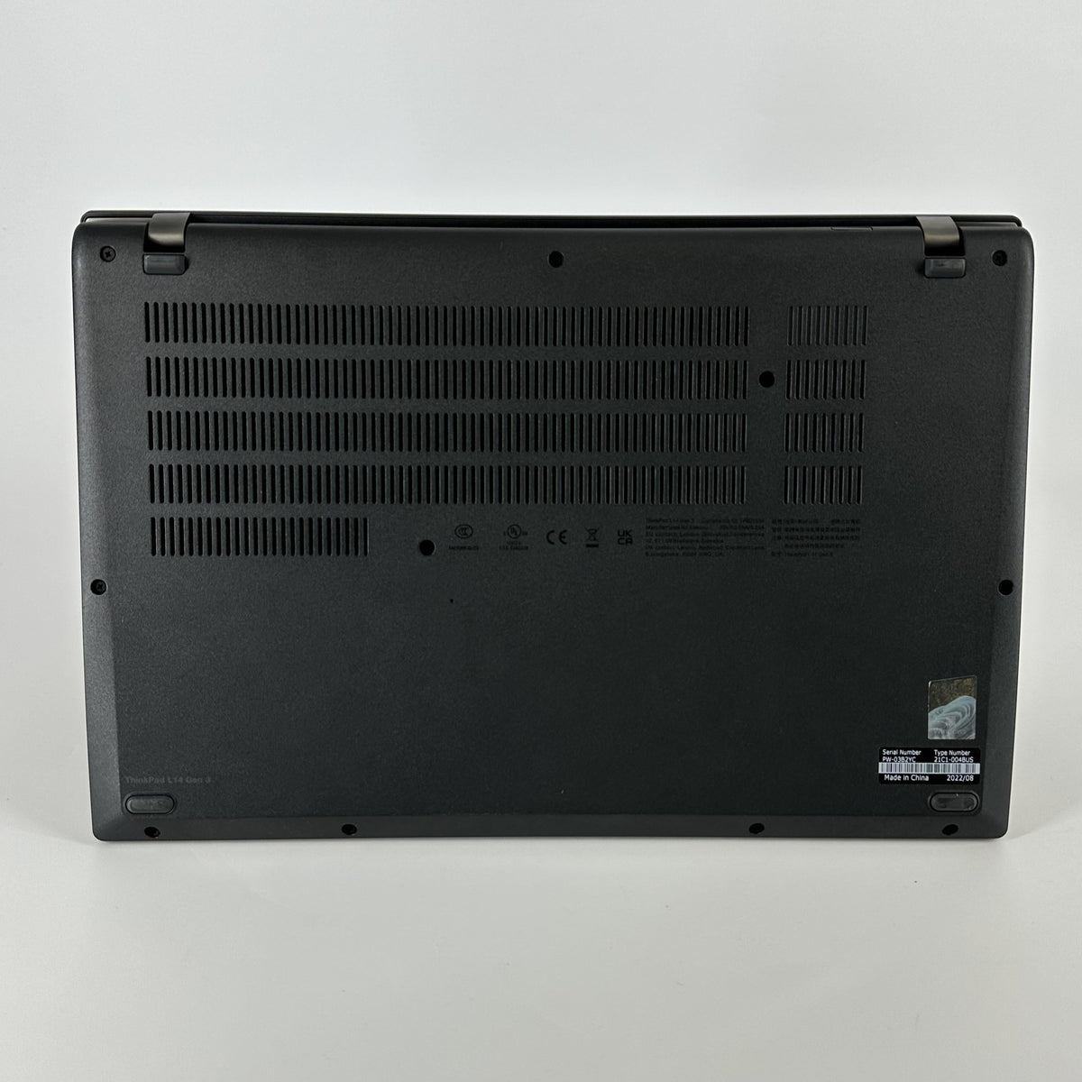 Lenovo ThinkPad L14 Gen 3 Black 1.7 GHz Intel Core i7 12th Gen. 16GB