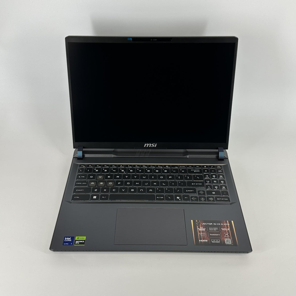MSI Vector 16 HX AI 16 Gray 2.4 GHz Intel Core Ultra 7 Series 2 16GB