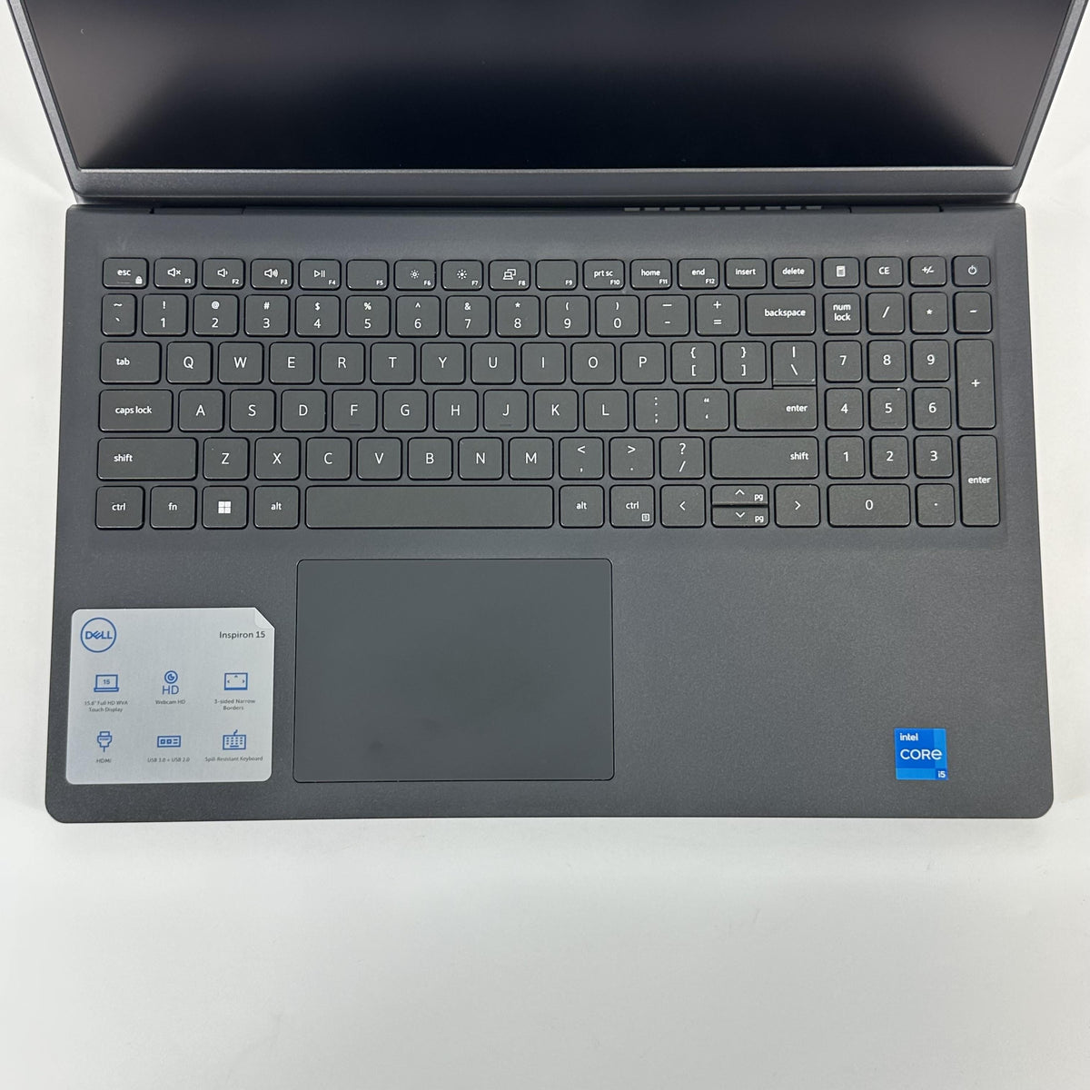 Dell Inspiron 3520 15.6 Black 2.5 GHz Intel Core i5 11th Gen. 16GB