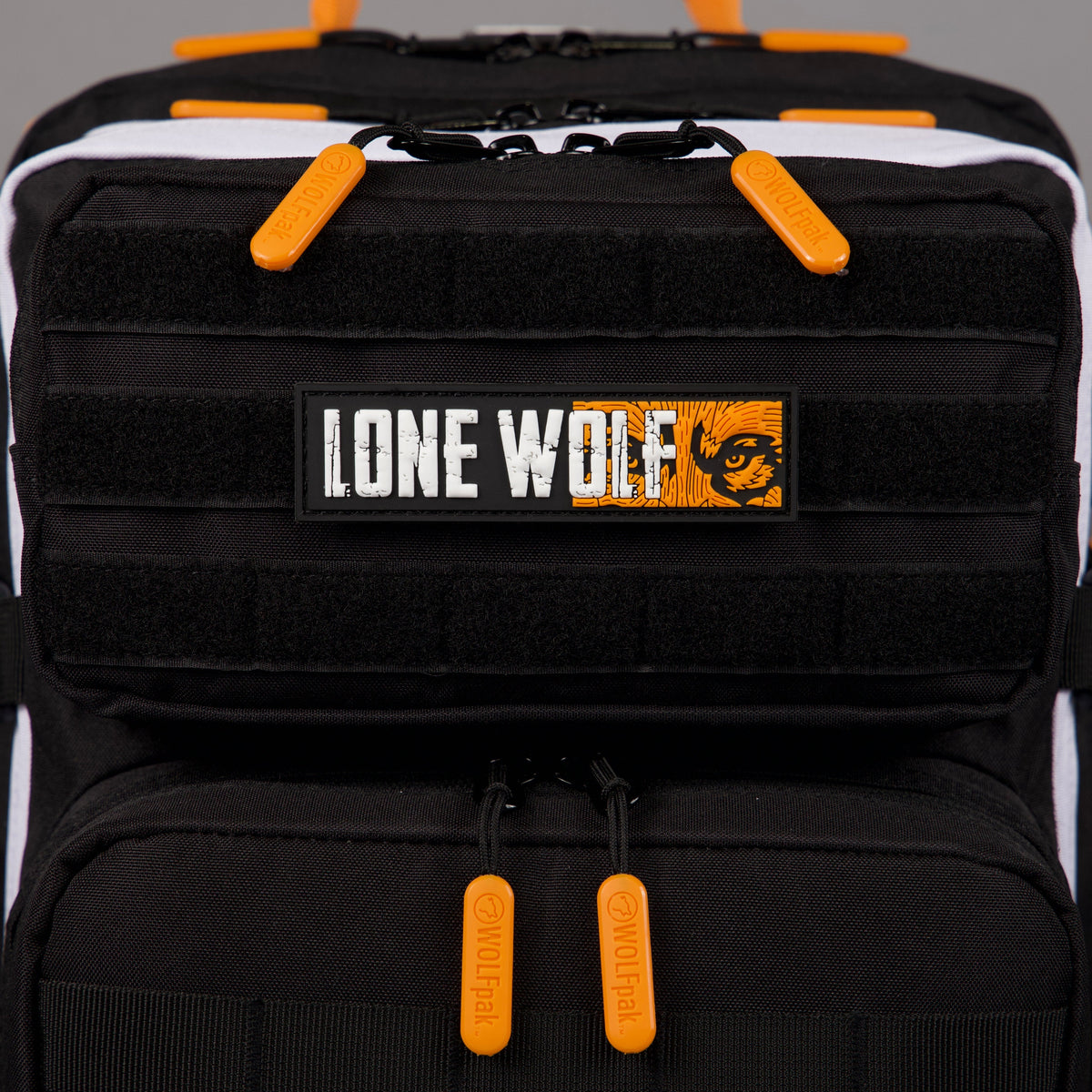 Orange Turbo Lone Wolf Patch