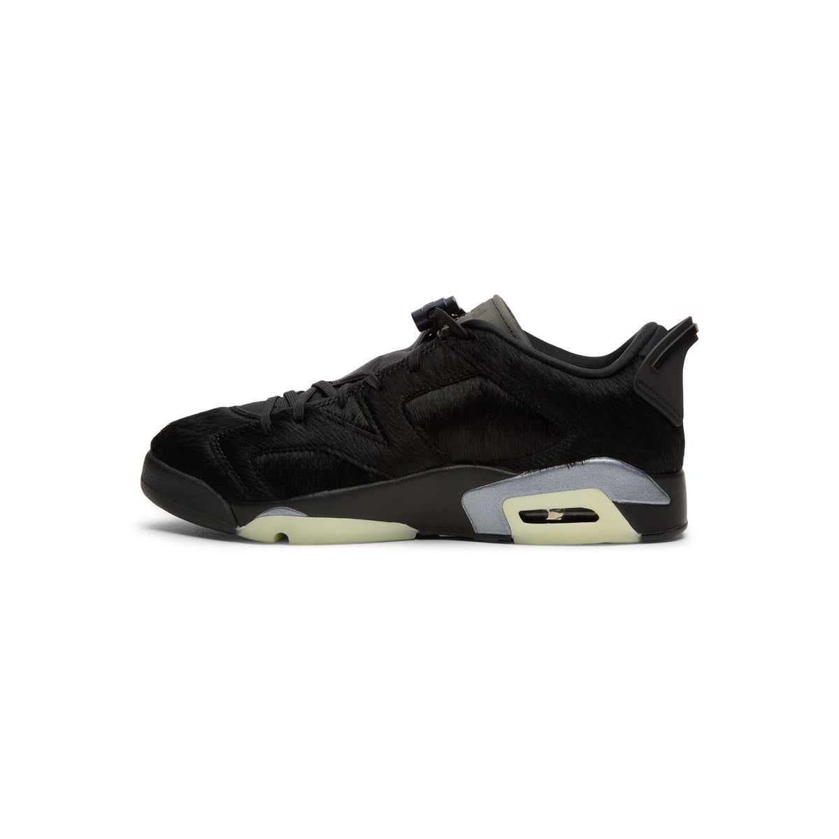 Wmns Air Jordan 6 Retro Low (Black/Black-Black)