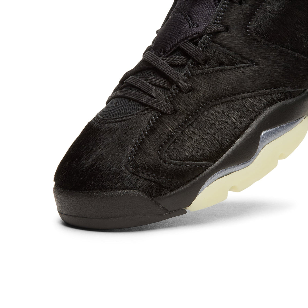 Wmns Air Jordan 6 Retro Low (Black/Black-Black)