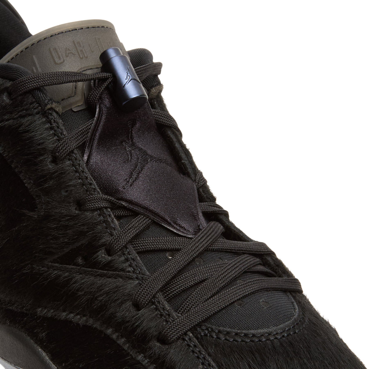 Wmns Air Jordan 6 Retro Low (Black/Black-Black)