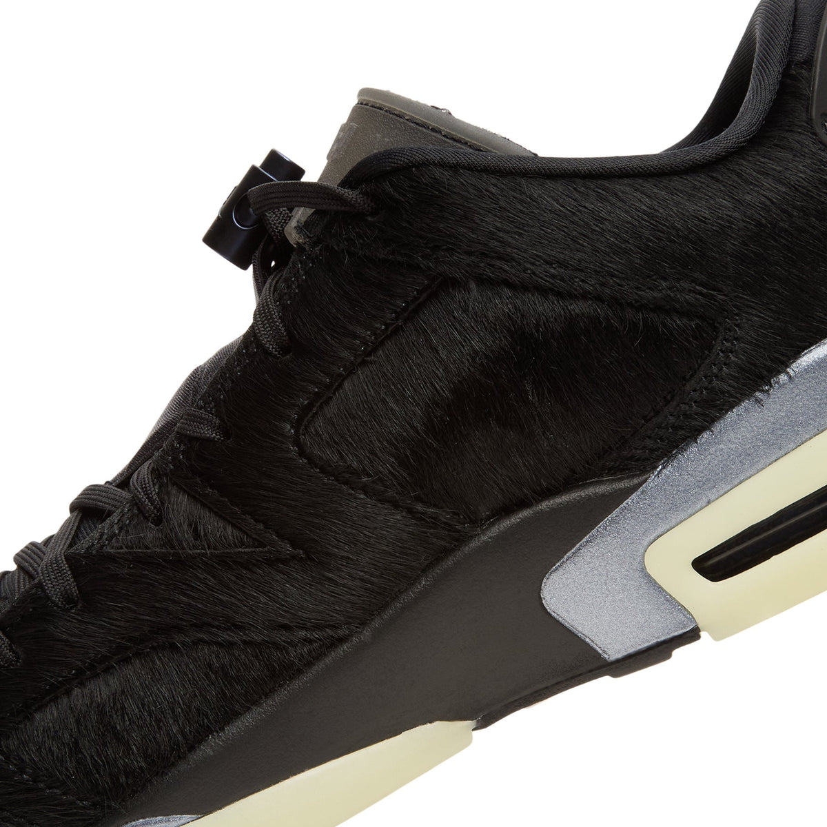 Wmns Air Jordan 6 Retro Low (Black/Black-Black)