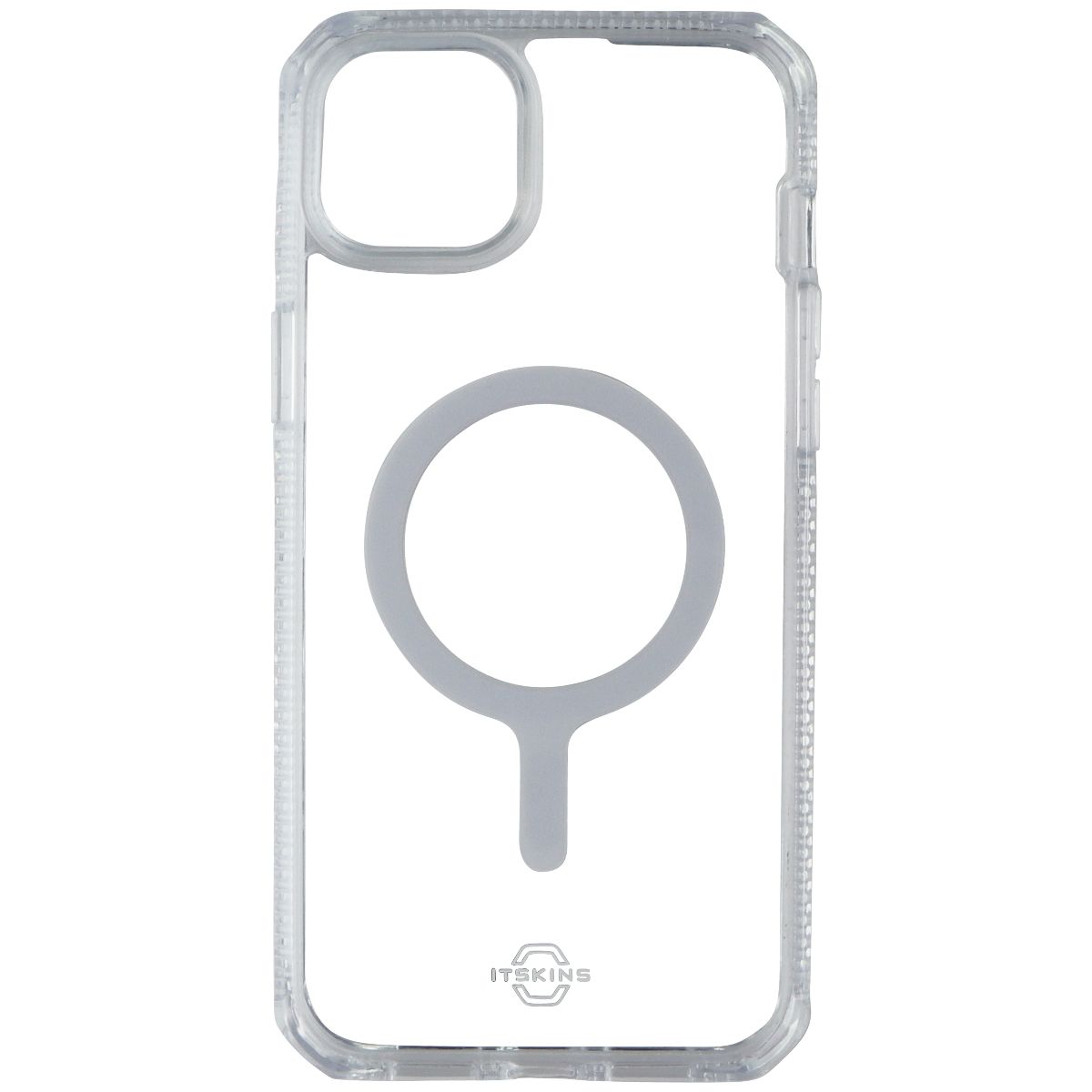 ITSKINS Hybrid_R Clear Case for MagSafe for iPhone 15 Plus/14 Plus - Transparent - New