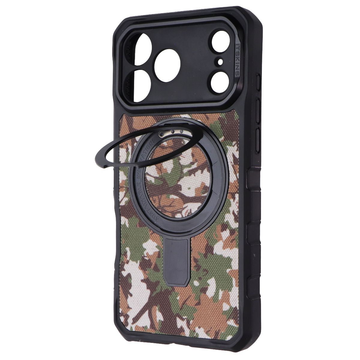ITSKINS Supreme Nylon Stand Case for MagSafe for Apple iPhone 17 Pro Max - Camo - New