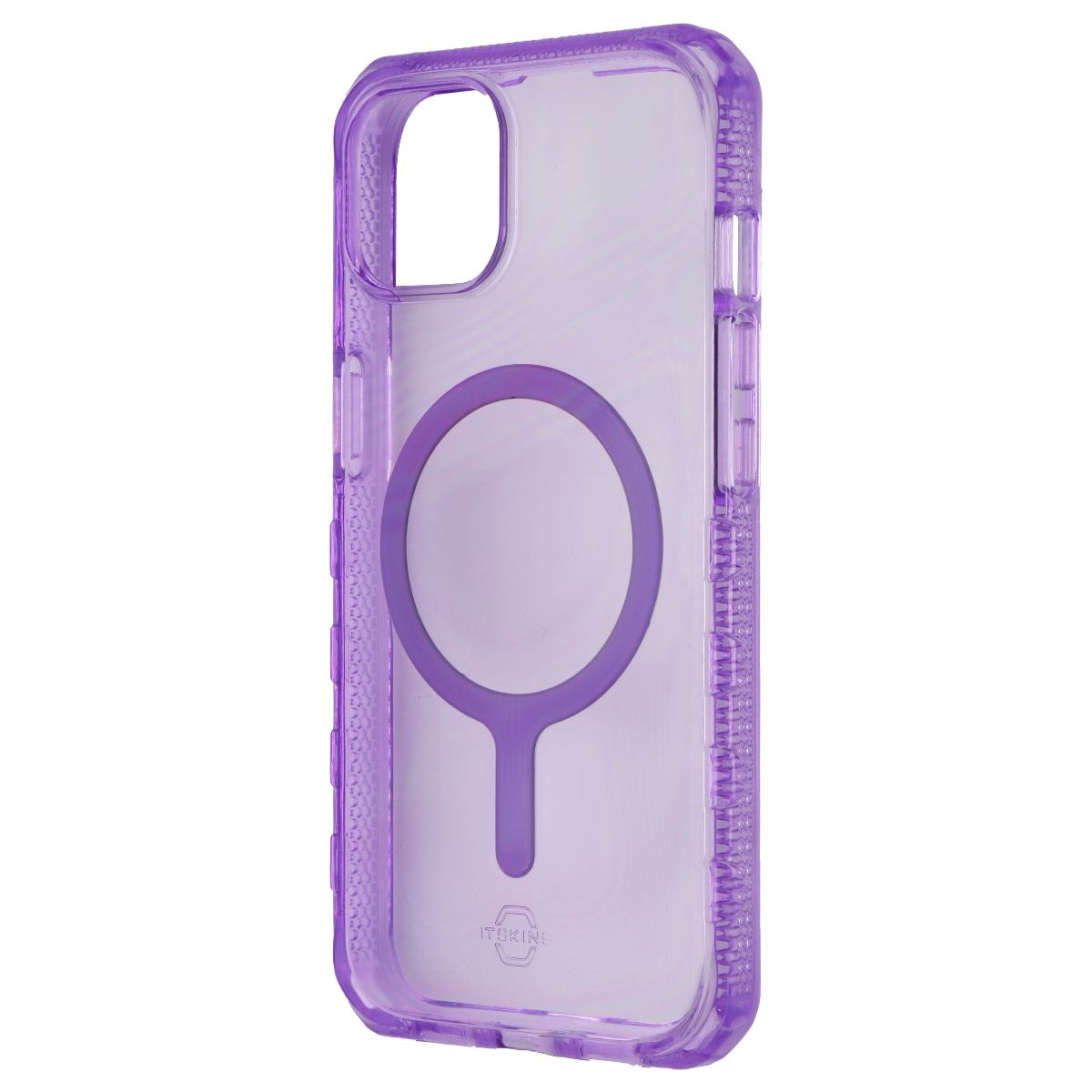 ITSKINS Supreme // Clear Case for MagSafe for Apple iPhone 13 - Purple - New