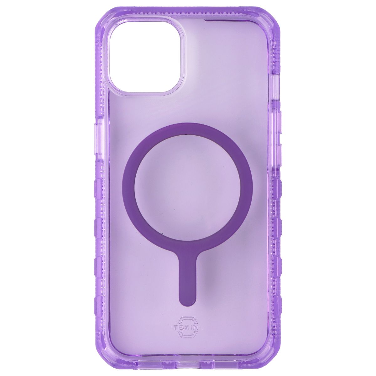 ITSKINS Supreme // Clear Case for MagSafe for Apple iPhone 13 - Purple - New