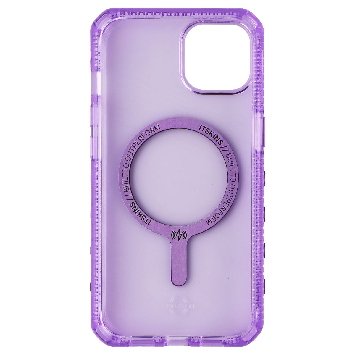 ITSKINS Supreme // Clear Case for MagSafe for Apple iPhone 13 - Purple - New