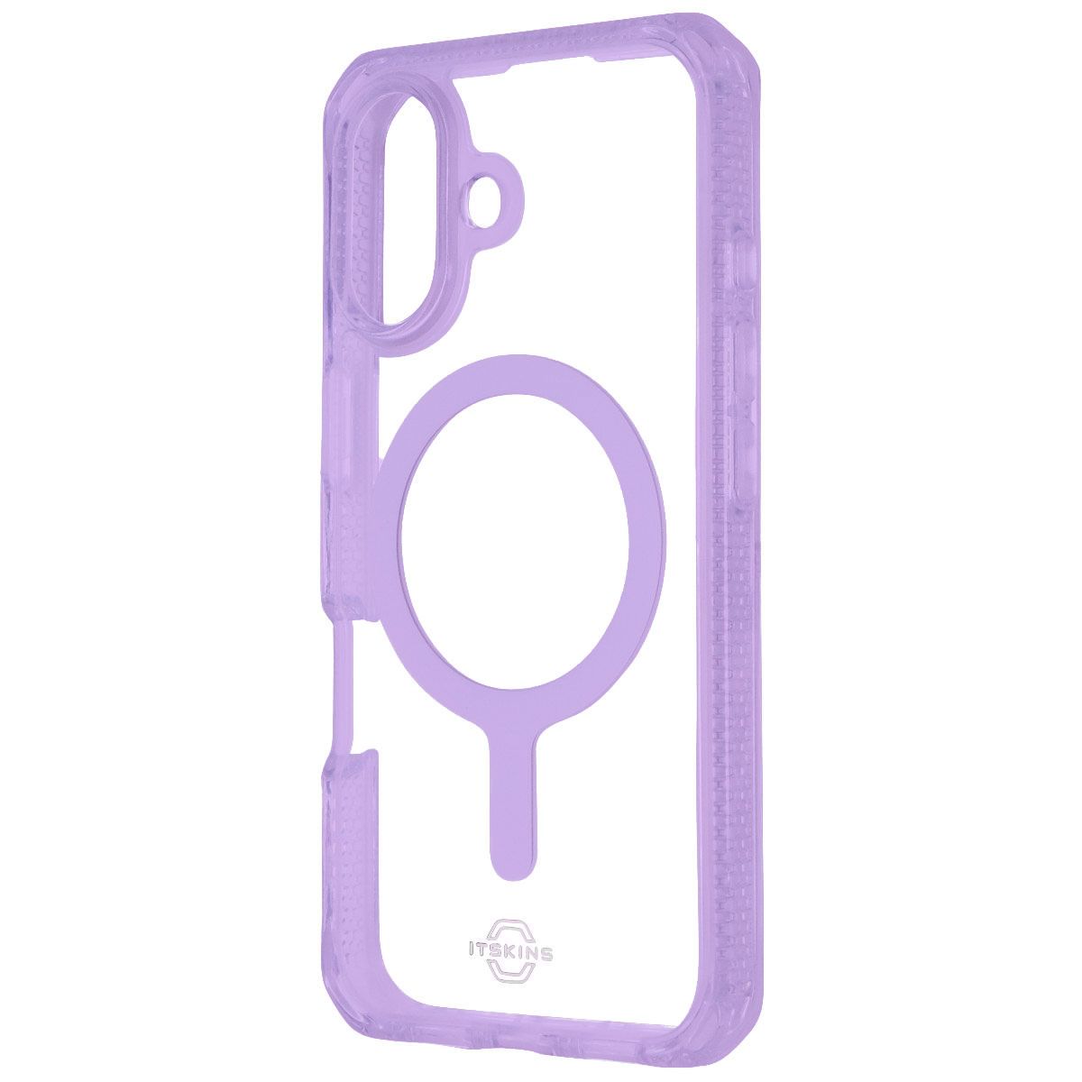 ITSKINS Hybrid_R // Mood Case for MagSafe for Apple iPhone 16 - Clear / Purple - New