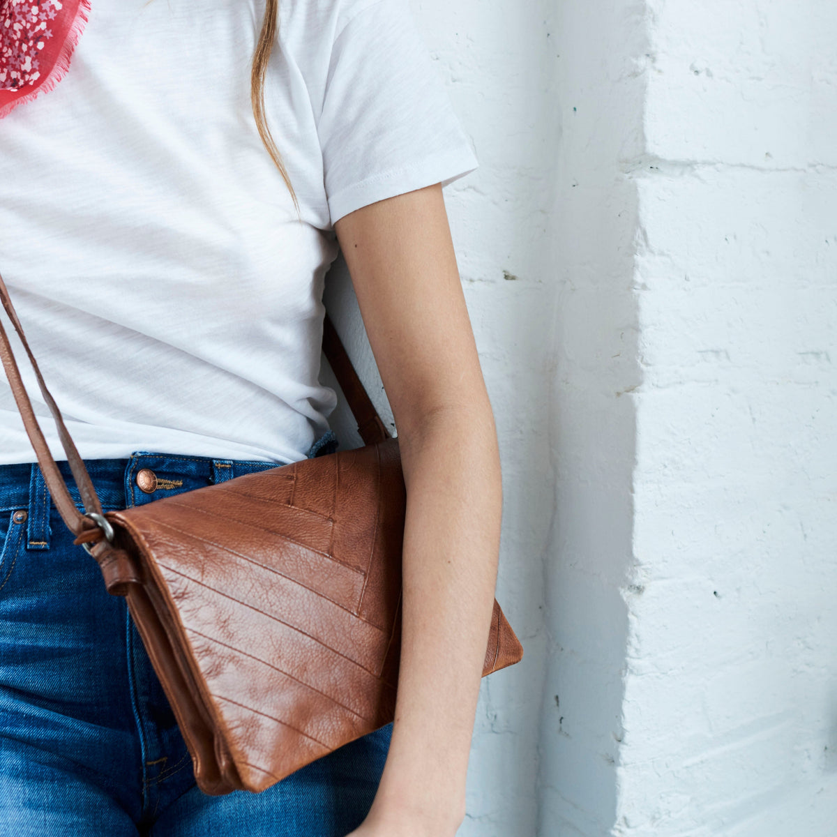 Sunny Leather Crossbody Bag