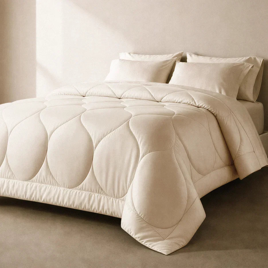 Fluffy comfort without the heat.