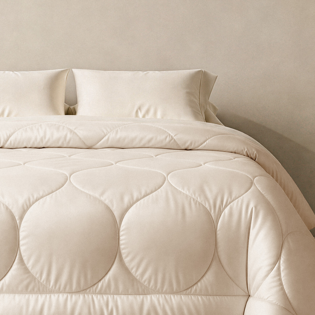 Fluffy comfort without the heat.