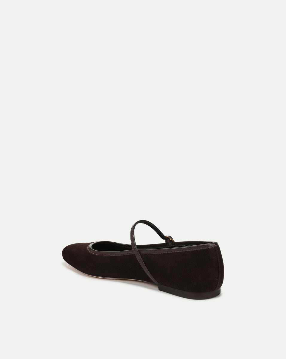 Ellie Suede Flat