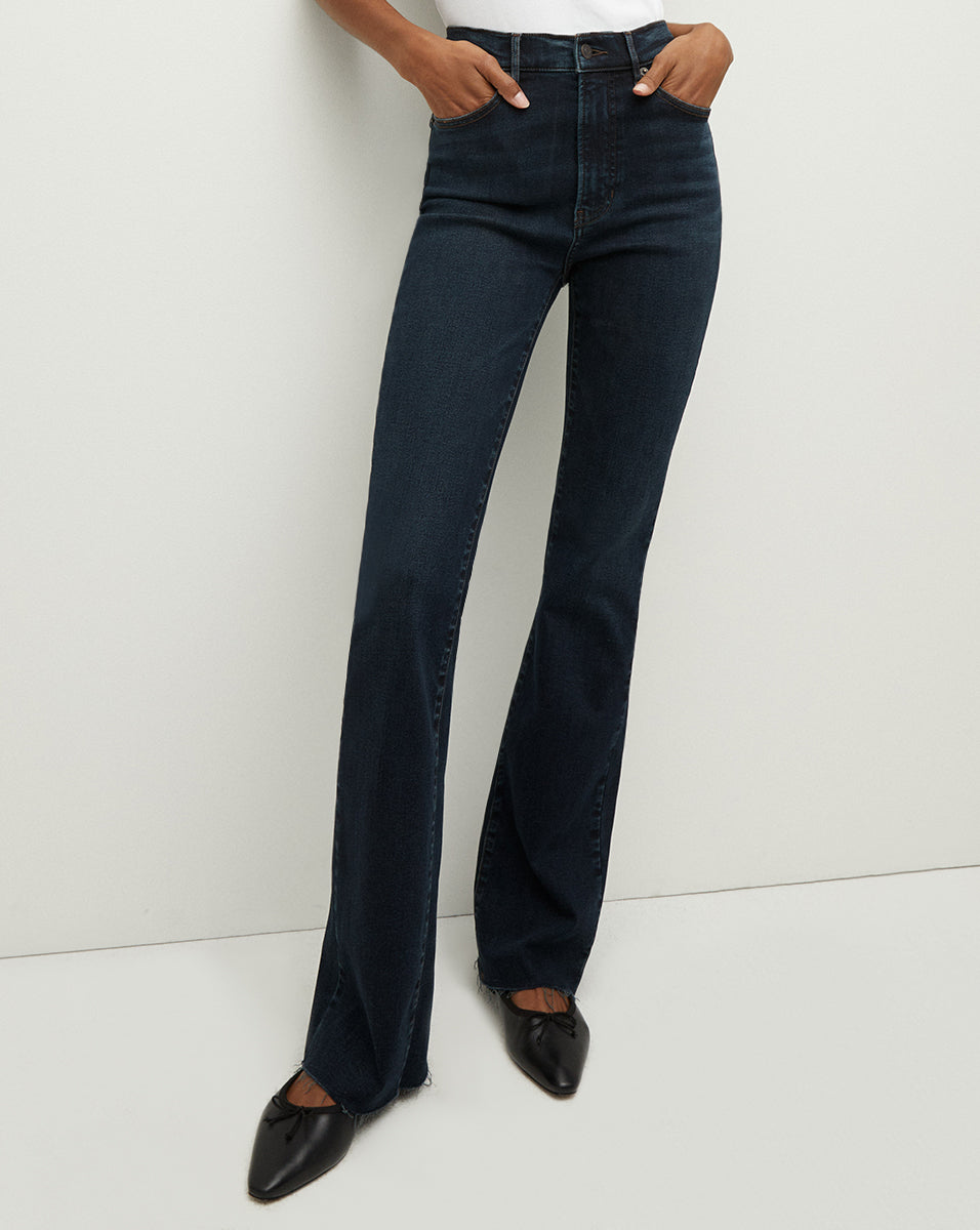 Cameron Raw Hem Bootcut Jean