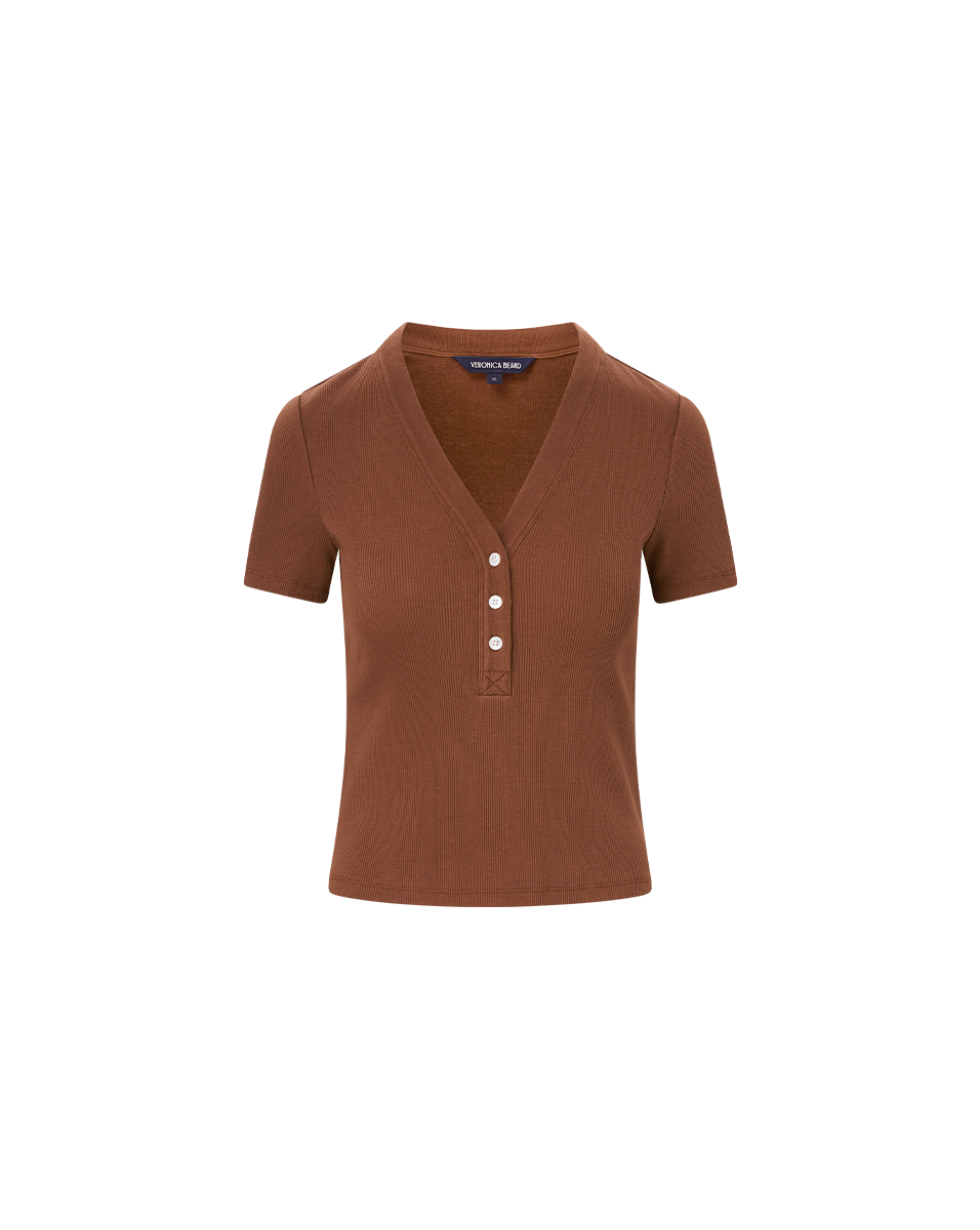 Dekalb Ribbed Henley T-Shirt