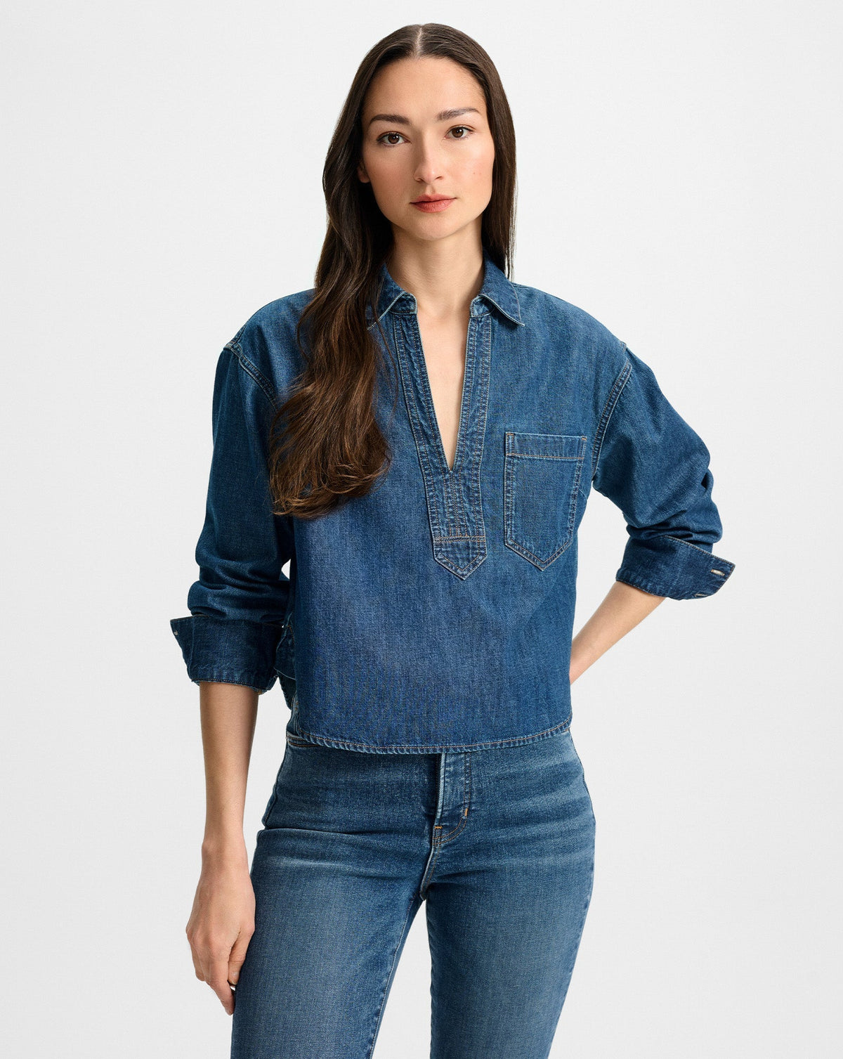 Khai Denim Blouse