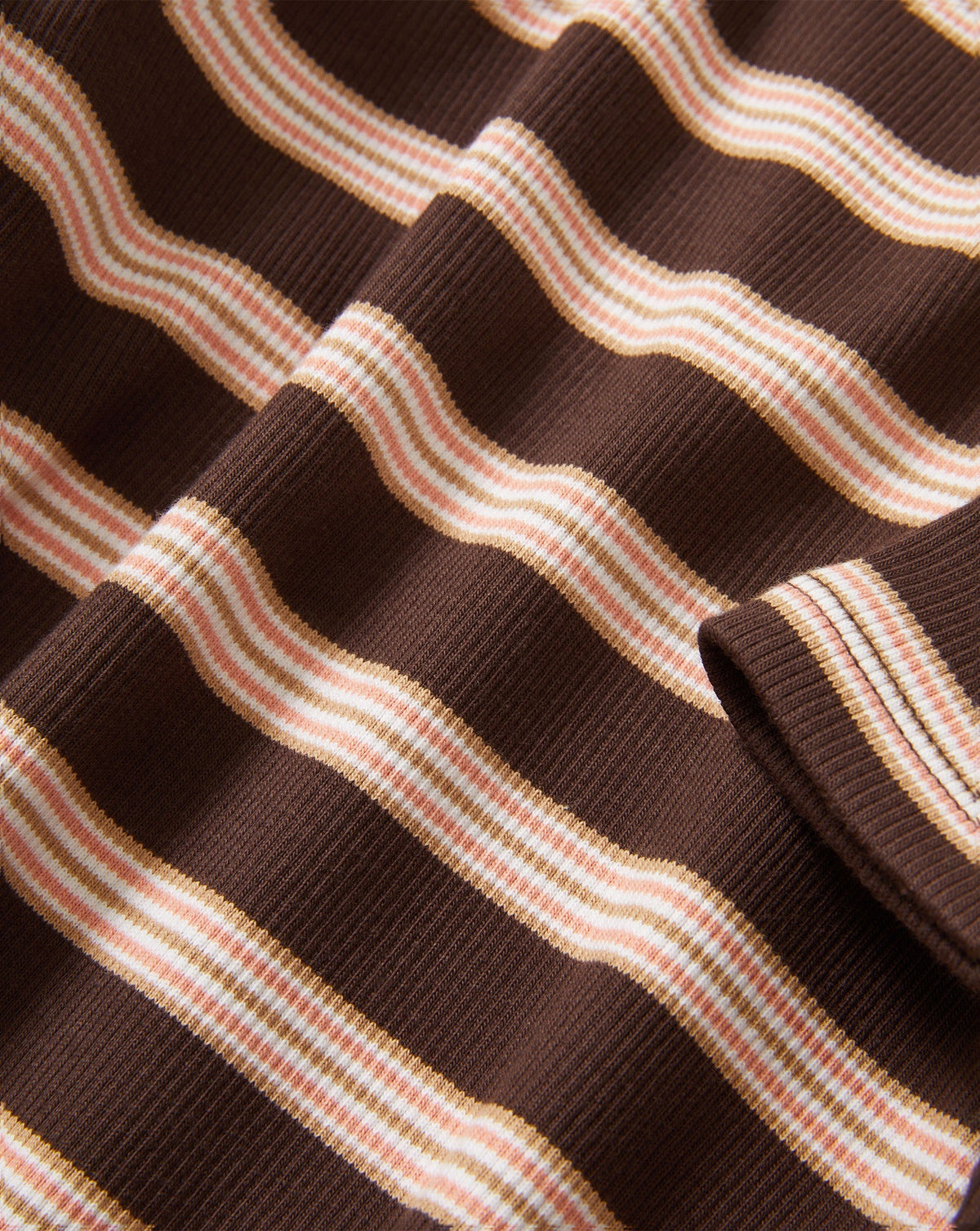 Pruitt Striped Ribbed T-Shirt