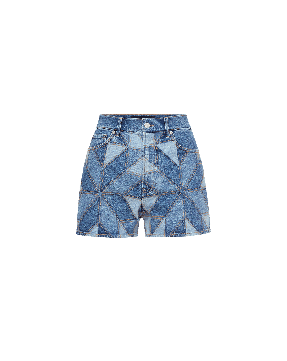 Elijah Quilt-Print Short