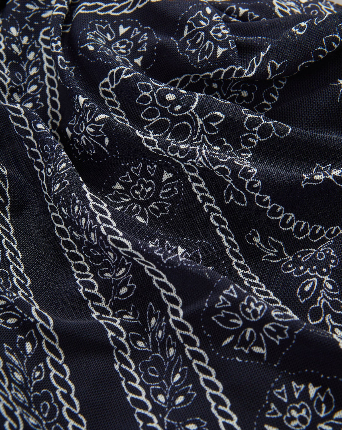 Sylviani Bandana Midi Dress