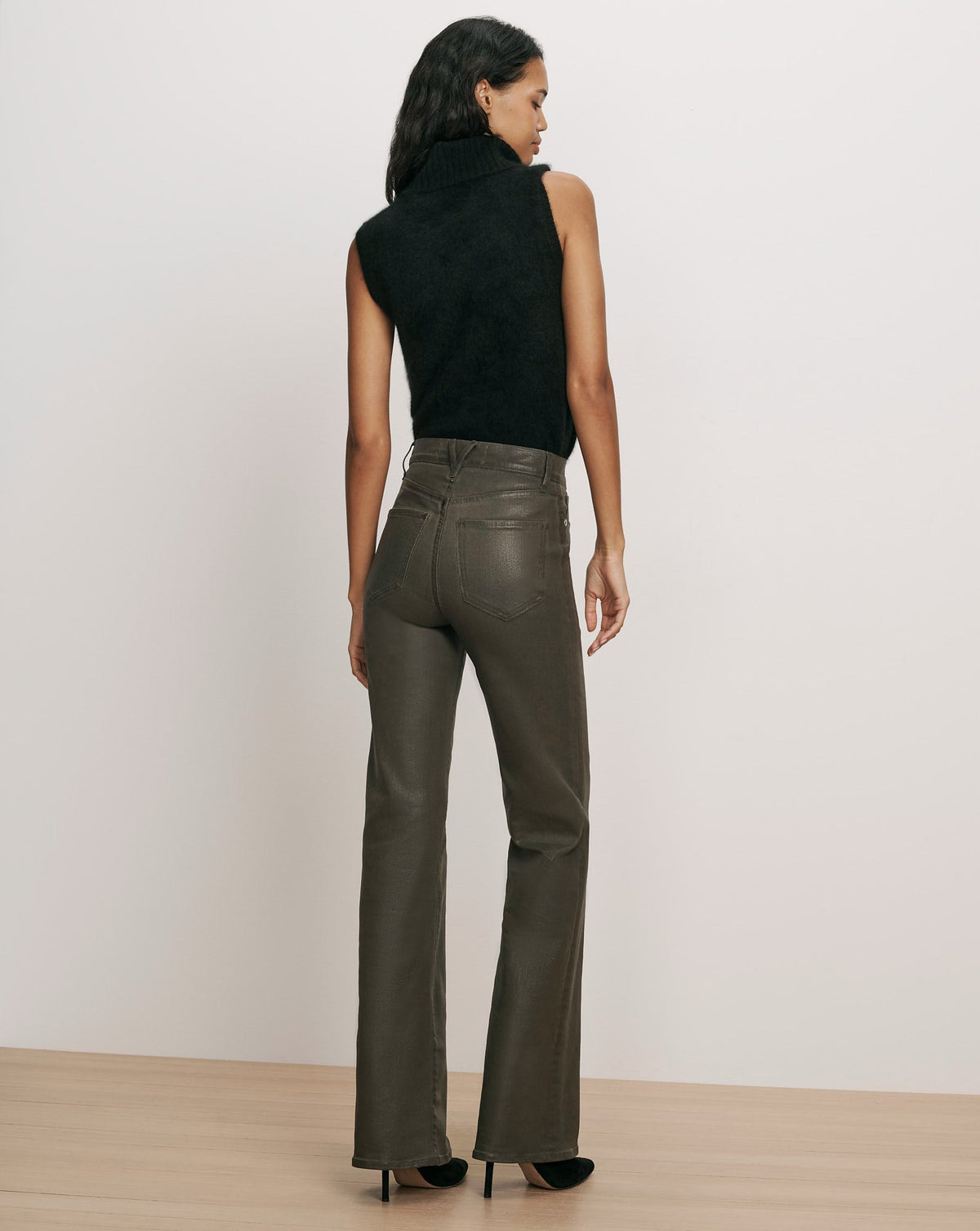 Crosbie Slim Wide-Leg Jean