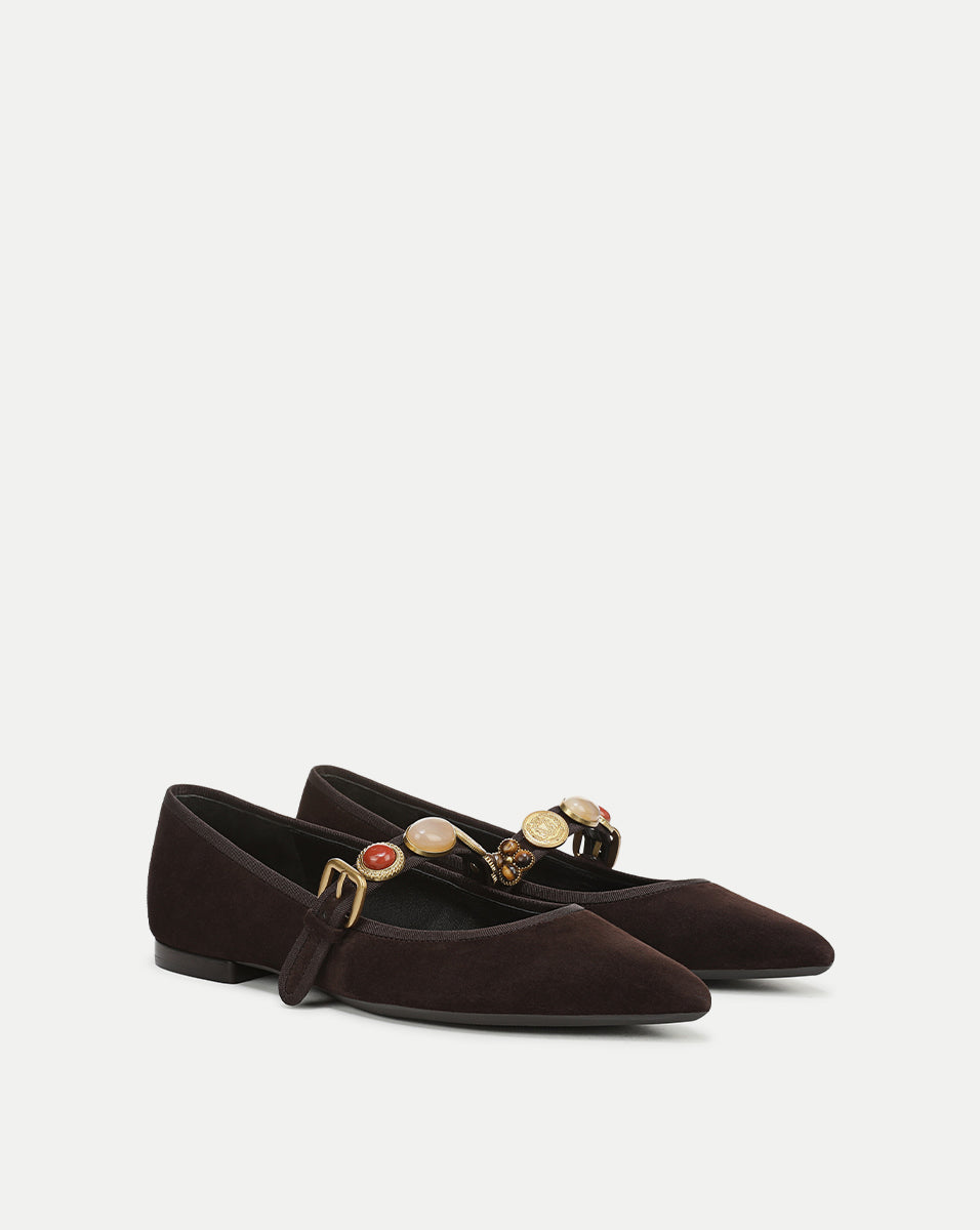 Selene Embellished Flat