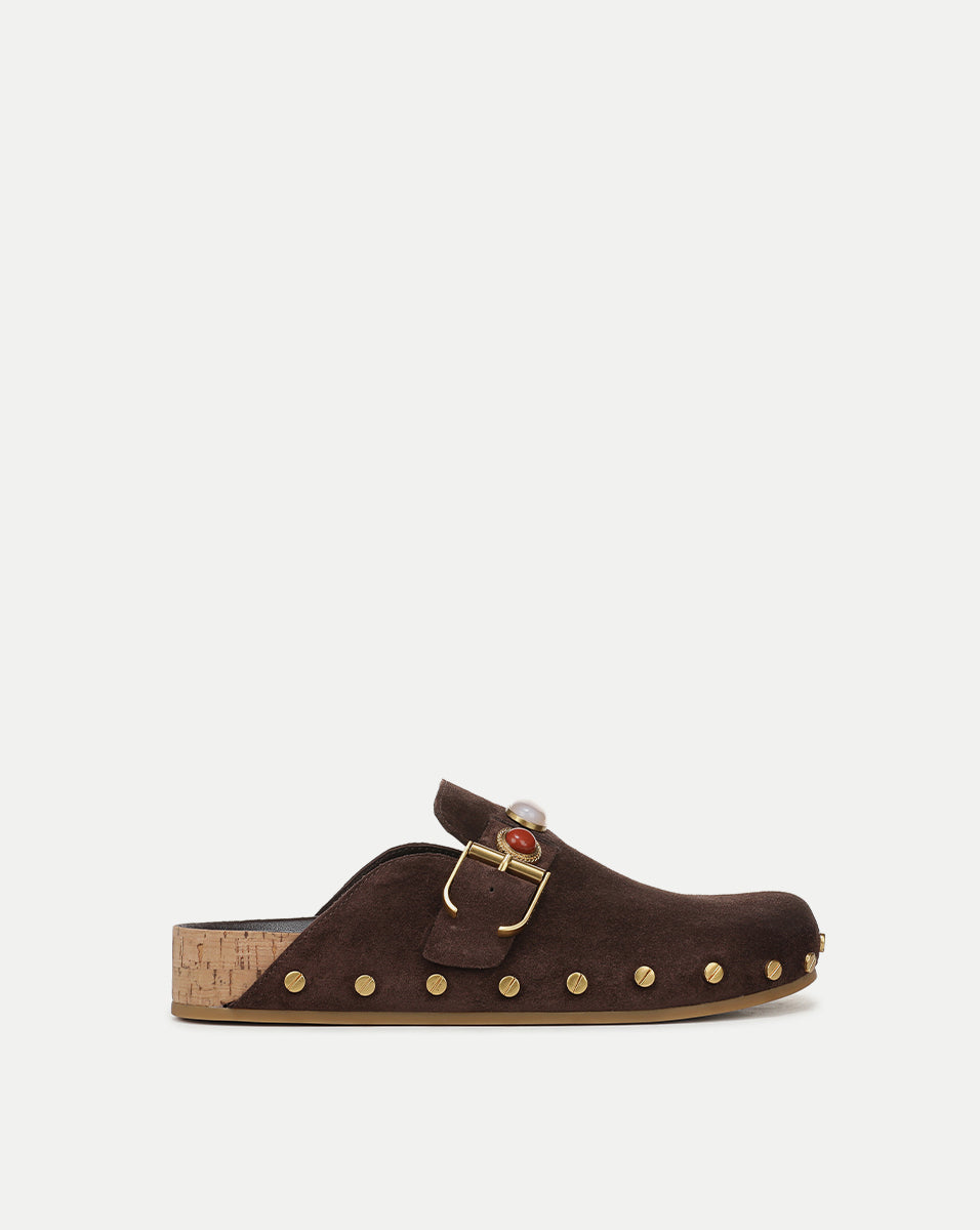 Fern Embellished Clog
