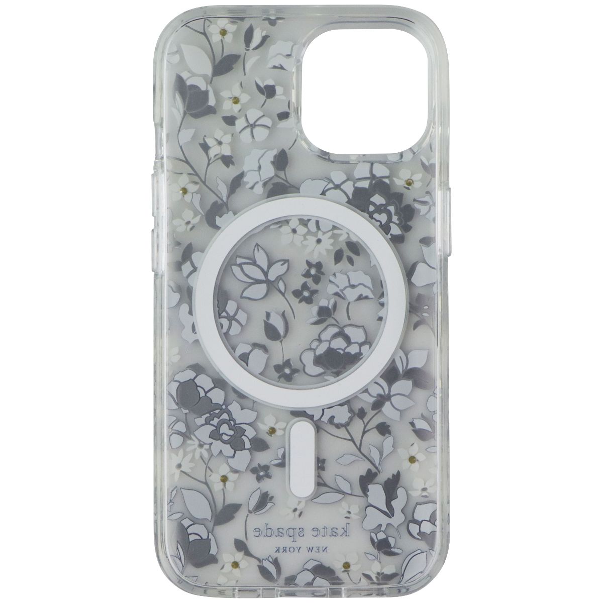 Kate Spade Protective Case for MagSafe for iPhone 16e - Flowerbed Blue Gems - New