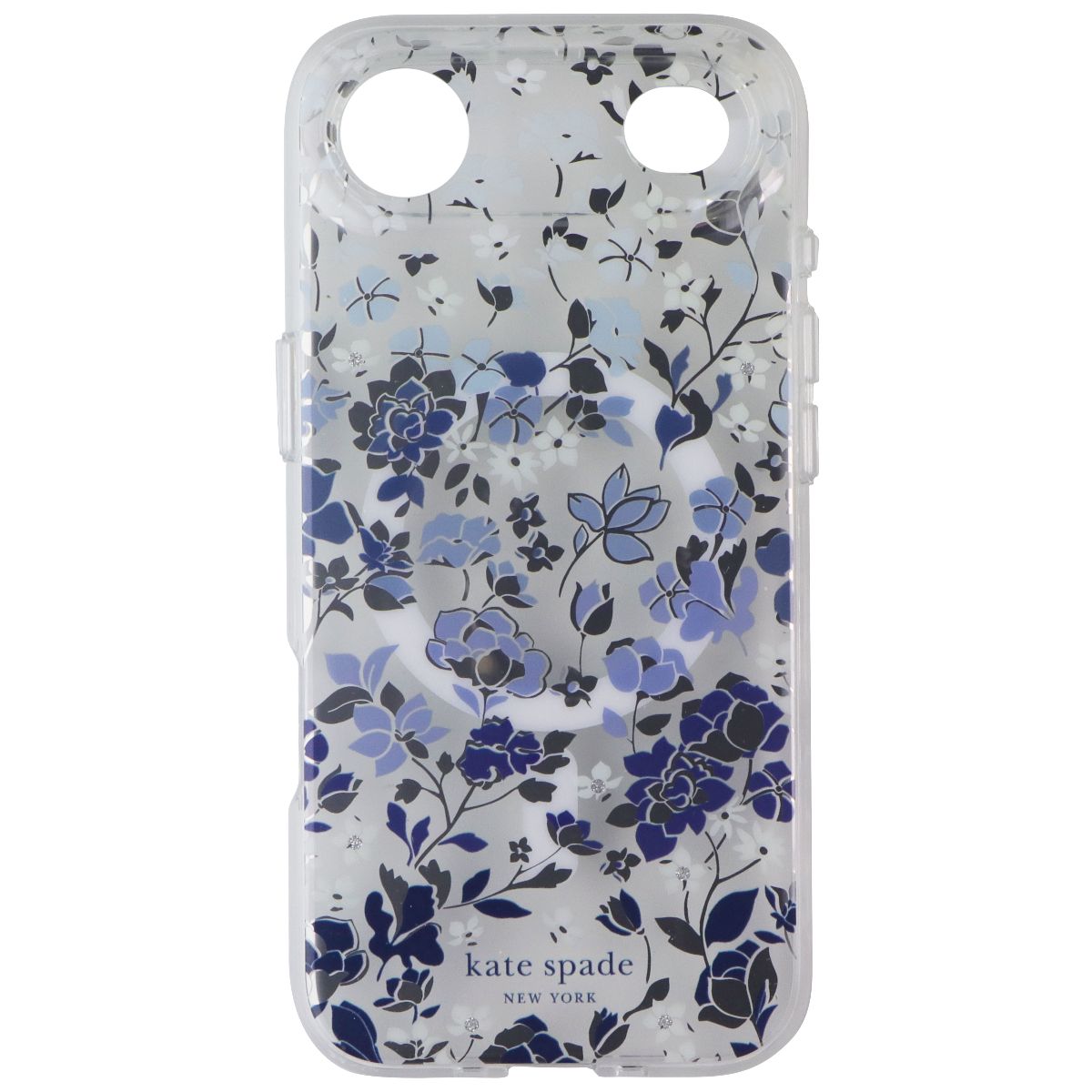 Kate Spade Protective Case for MagSafe for iPhone 17 Air - Flowerbed Blue Gems - New