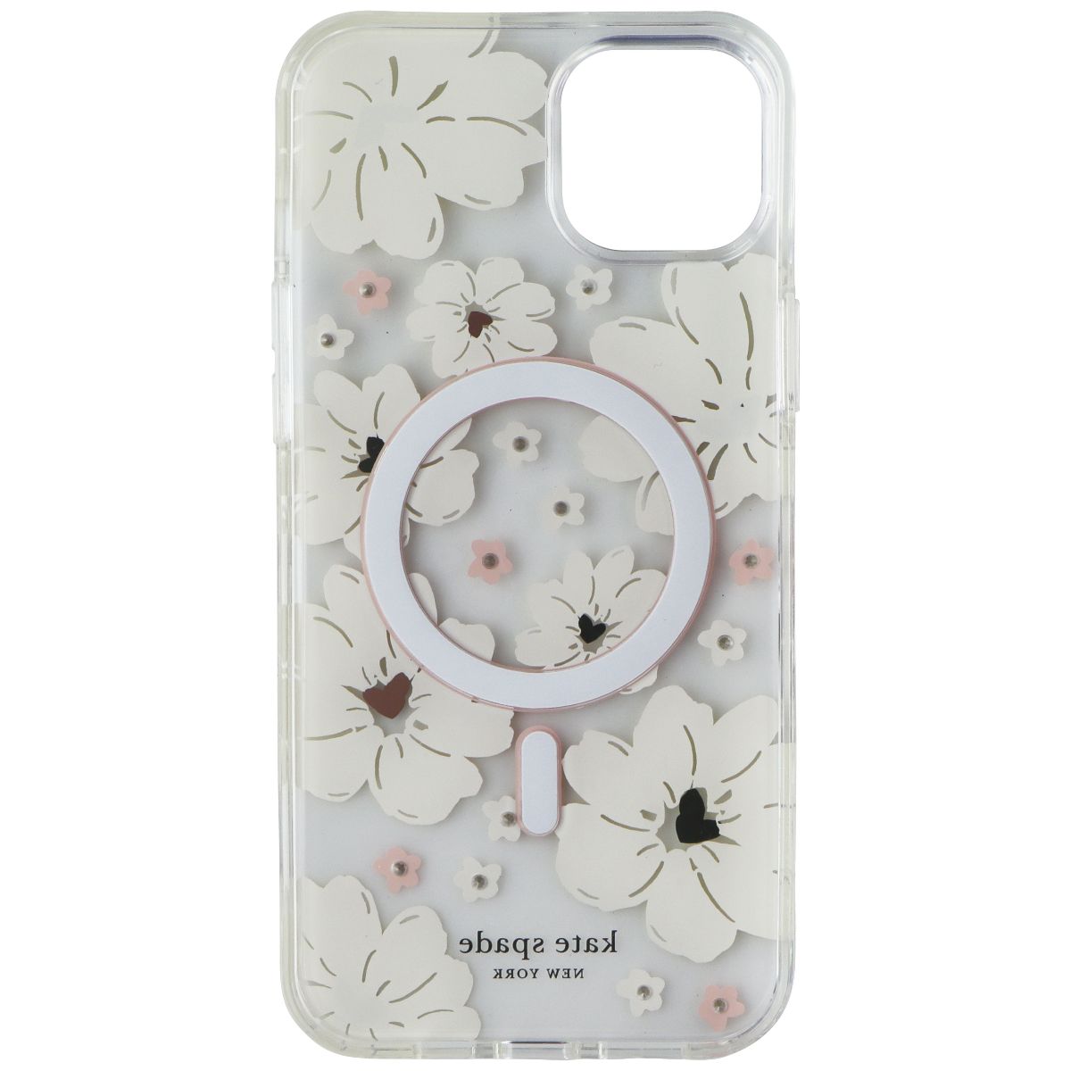 Kate Spade Hardshell Case for MagSafe for Apple iPhone 14 Plus - Classic Peony - New