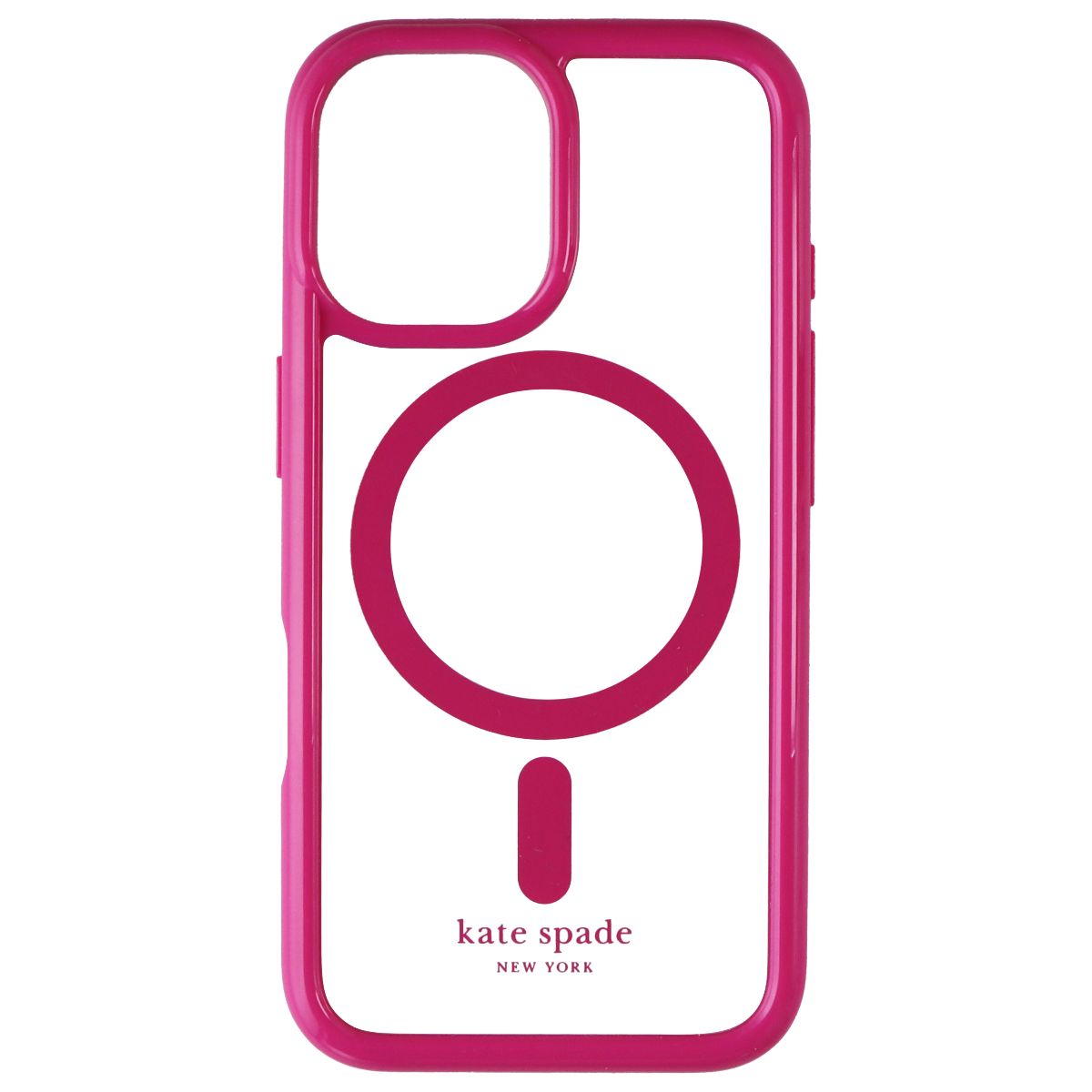 Kate Spade Ultra Protective Case for MagSafe for Apple iPhone 16 - Pink/Clear - New