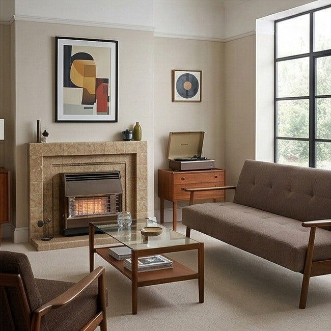 Oslo Mid-Century Modern Tufted Sofa Bed - Oatmeal