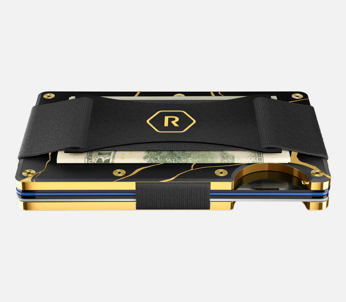 Ridge Wallet - Kintsugi - Black