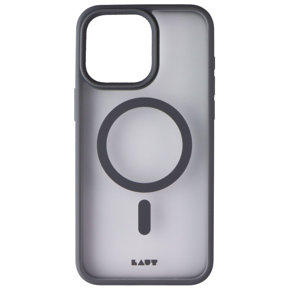 LAUT Huex Protect Series Case for MagSafe for Apple iPhone 15 Pro Max - Gray - New