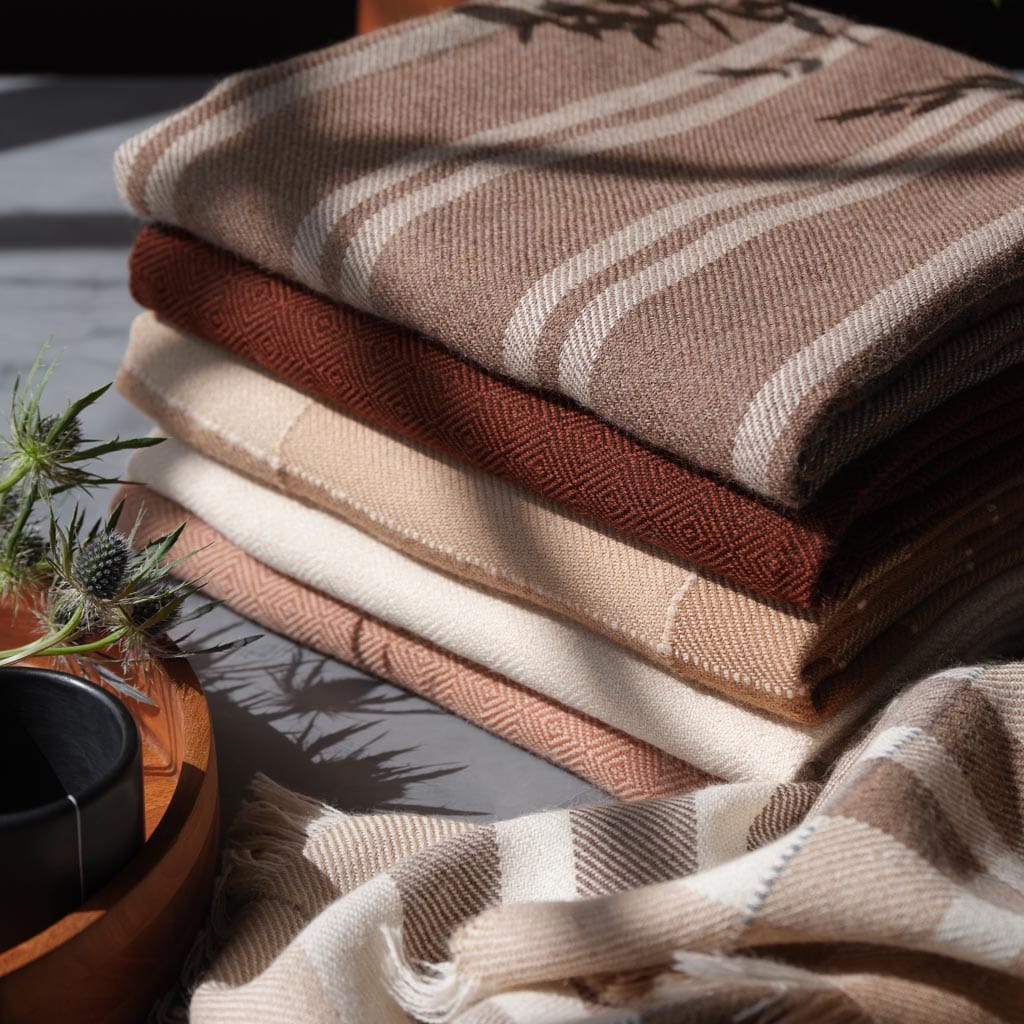 La Calle Alpaca Throw