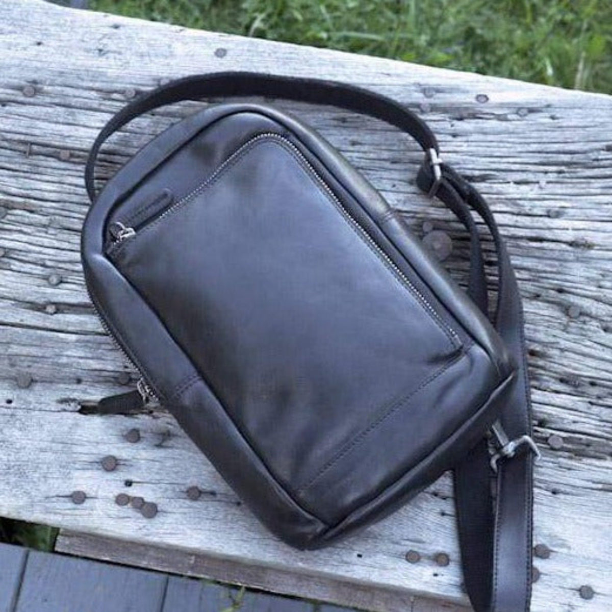 Austin Leather Sling Bag